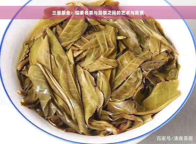 三恩茶业：探索名茶与品茶之间的艺术与品质