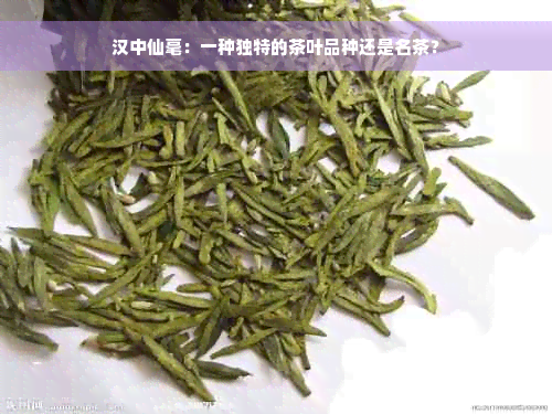 汉中仙毫：一种独特的茶叶品种还是名茶？