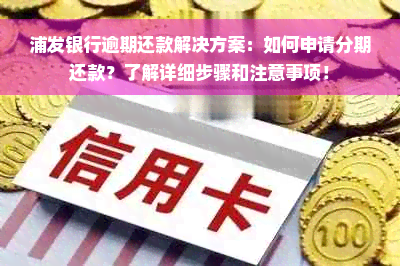 浦发银行逾期还款解决方案：如何申请分期还款？了解详细步骤和注意事项！