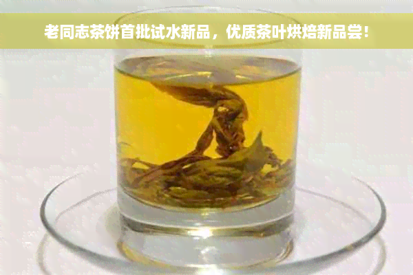 老同志茶饼首批试水新品，优质茶叶烘焙新品尝！