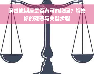 网贷逾期后是否有可能撤回？解答你的疑惑与关键步骤