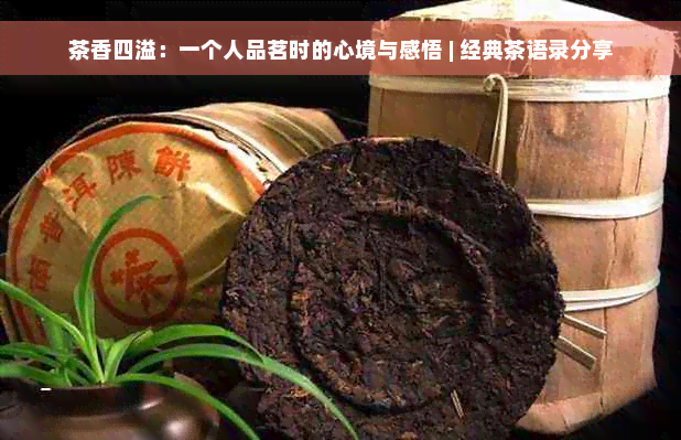 茶香四溢：一个人品茗时的心境与感悟 | 经典茶语录分享