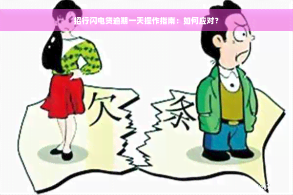 招行闪电贷逾期一天操作指南：如何应对？