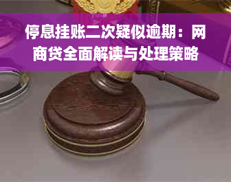 停息挂账二次疑似逾期：网商贷全面解读与处理策略