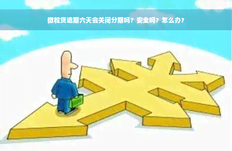 微粒贷逾期六天会关闭分期吗？安全吗？怎么办？