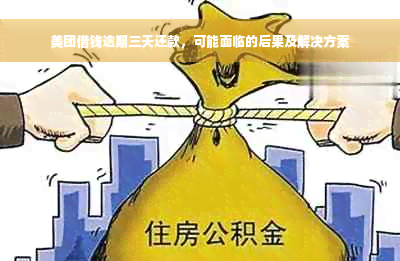 美团借钱逾期三天还款，可能面临的后果及解决方案