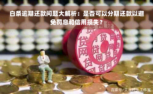 白条逾期还款问题大解析：是否可以分期还款以避免罚息和信用损失？