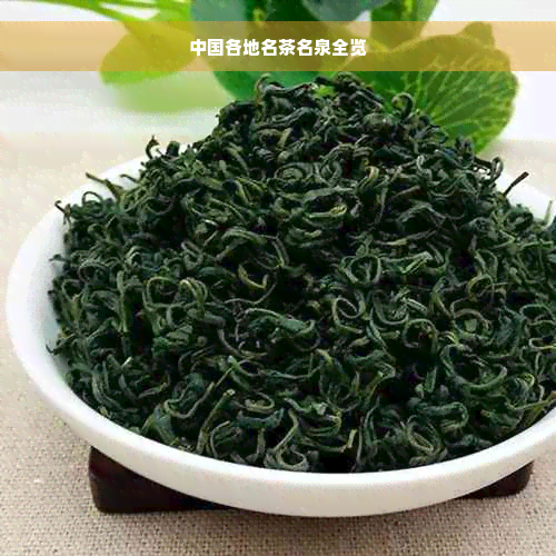 中国各地名茶名泉全览