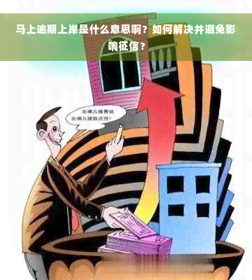 马上逾期上岸是什么意思啊？如何解决并避免影响征信？