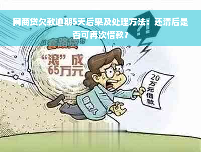 网商贷欠款逾期5天后果及处理方法：还清后是否可再次借款？