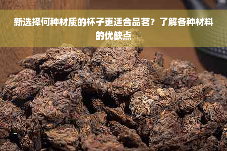 新选择何种材质的杯子更适合品茗？了解各种材料的优缺点