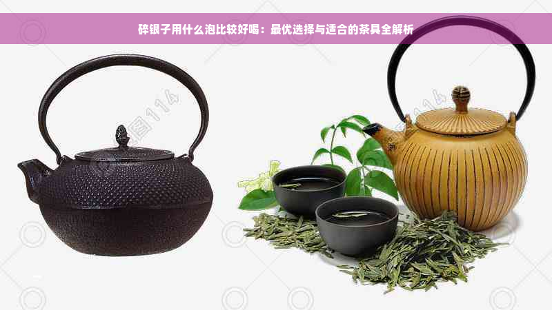 碎银子用什么泡比较好喝：更优选择与适合的茶具全解析