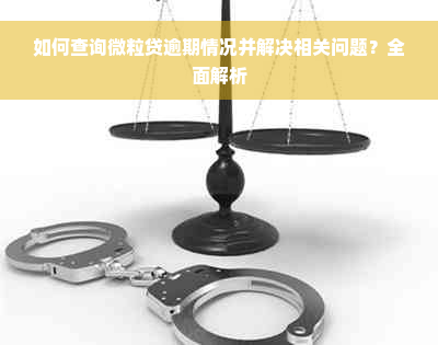 如何查询微粒贷逾期情况并解决相关问题？全面解析