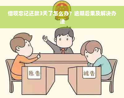 借呗忘记还款3天了怎么办？逾期后果及解决办法