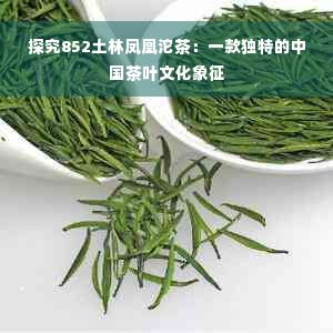 探究852土林凤凰沱茶：一款独特的中国茶叶文化象征