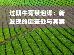 过期牛蒡茶泡脚：新发现的健益处与其禁忌