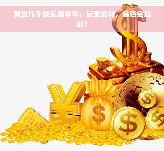 网贷几千块逾期半年：后果如何，是否会起诉？