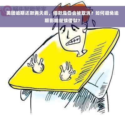 美团逾期还款两天后，借款是否会被取消？如何避免逾期影响继续借款？