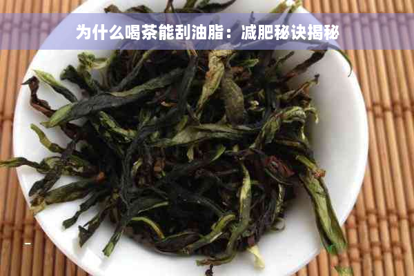 为什么喝茶能刮油脂：减肥秘诀揭秘