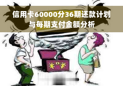 信用卡60000分36期还款计划与每期支付金额分析