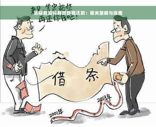 逾期前如何有效协商还款：相关策略与指南