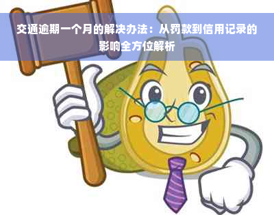 交通逾期一个月的解决办法：从罚款到信用记录的影响全方位解析