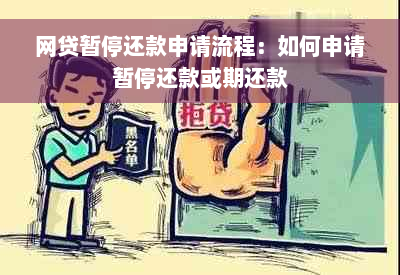 网贷暂停还款申请流程：如何申请暂停还款或期还款