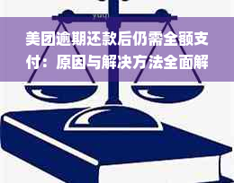 美团逾期还款后仍需全额支付：原因与解决方法全面解析