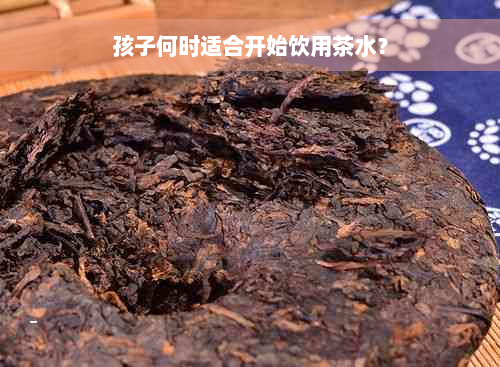 孩子何时适合开始饮用茶水？