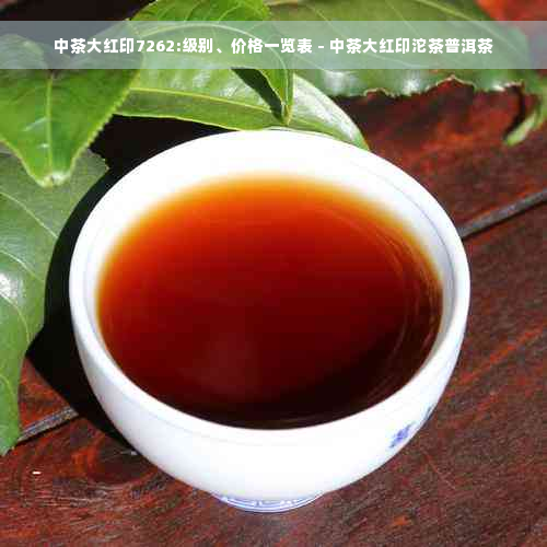 中茶大红印7262:级别、价格一览表 - 中茶大红印沱茶普洱茶