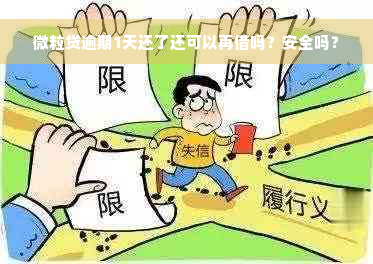 微粒贷逾期1天还了还可以再借吗？安全吗？