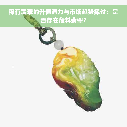 稀有翡翠的升值潜力与市场趋势探讨：是否存在危料翡翠？