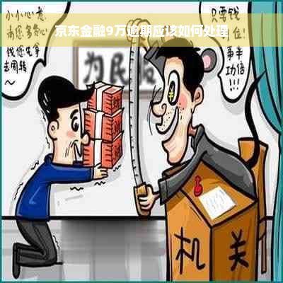 京东金融9万逾期应该如何处理