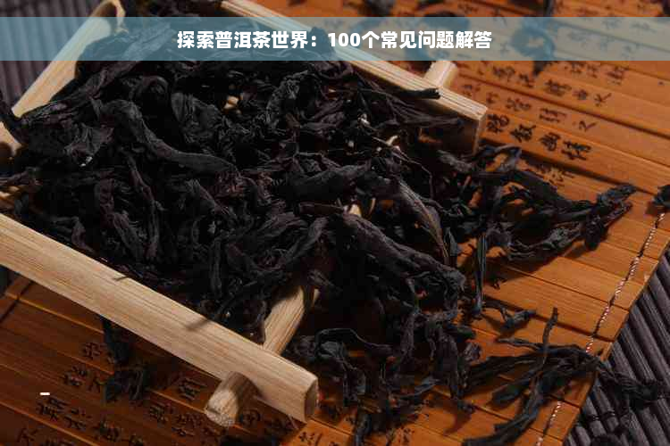 探索普洱茶世界：100个常见问题解答