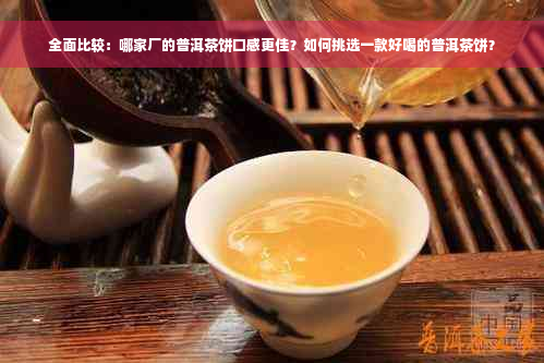 全面比较：哪家厂的普洱茶饼口感更佳？如何挑选一款好喝的普洱茶饼？