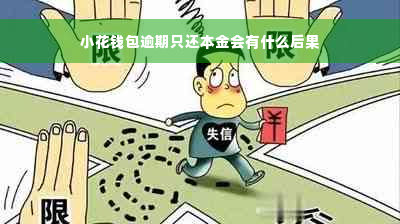 小花钱包逾期只还本金会有什么后果