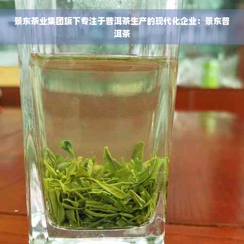 景东茶业集团旗下专注于普洱茶生产的现代化企业：景东普洱茶