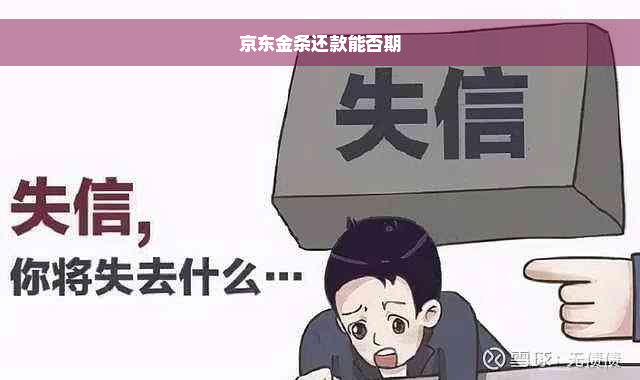 京东金条还款能否期