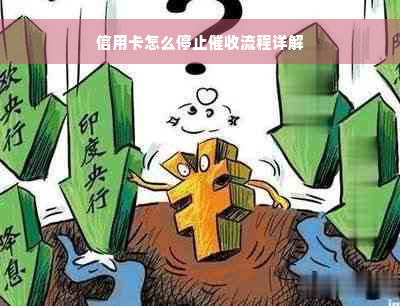 信用卡怎么停止催收流程详解