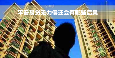 平安易贷无力偿还会有哪些后果