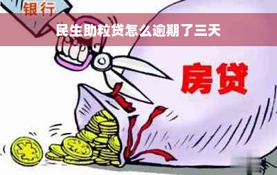 民生助粒贷怎么逾期了三天