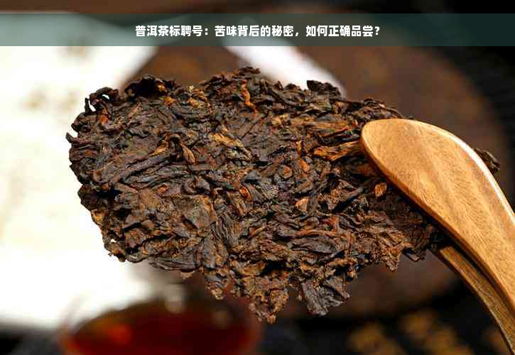 普洱茶标聘号：苦味背后的秘密，如何正确品尝？