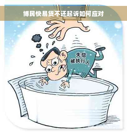 博民快易贷不还起诉如何应对