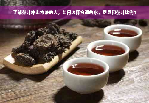 了解茶叶冲泡方法的人，如何选择合适的水、器具和茶叶比例？