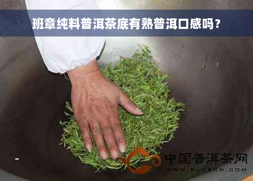 班章纯料普洱茶底有熟普洱口感吗？