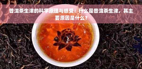 普洱茶生津的科学原理与感受：什么是普洱茶生津，其主要原因是什么？