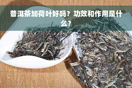 普洱茶加荷叶好吗？功效和作用是什么？