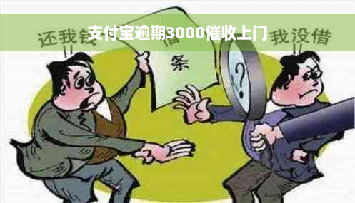 支付宝逾期3000催收上门