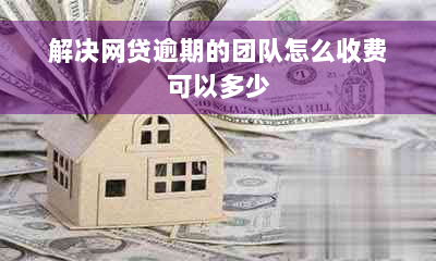 解决网贷逾期的团队怎么收费可以多少