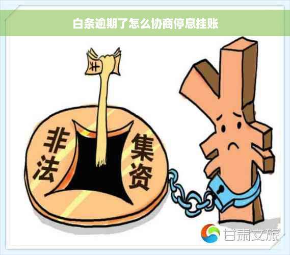 白条逾期了怎么协商停息挂账